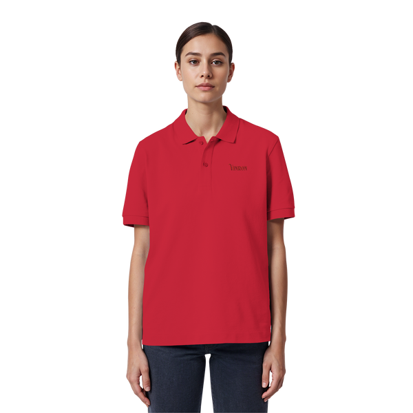 Vinron Red Polo-Shirt - Organic Poloshirt